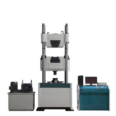 Hydraulic Motor Drive 30Ton Tensile Testing Machine With Hydraulic Clamp Fixtures