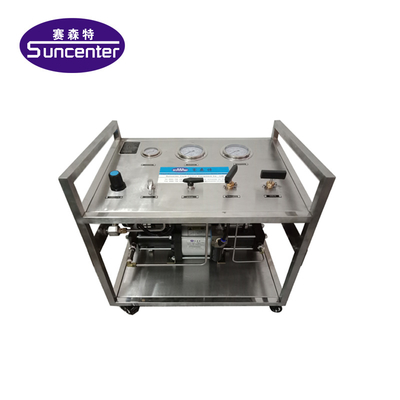 High Safety Suncenter Corrosion Proof Pneumatic Hydraulic Pressure Test Booster System 3200bar