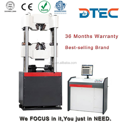 Testing DTEC DAW-600D Hydraulic Universal Tensile Testing Machine, 600KN, Computer Controlled, Electrohydraulic Servo Motor, Manufacturer Price